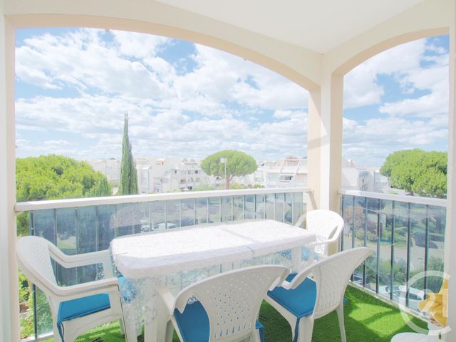 Appartement à louer - 2 pièces - 34.96 m2 - LE GRAU DU ROI - 30 - LANGUEDOC-ROUSSILLON - Century 21 Rouvière Immobilier