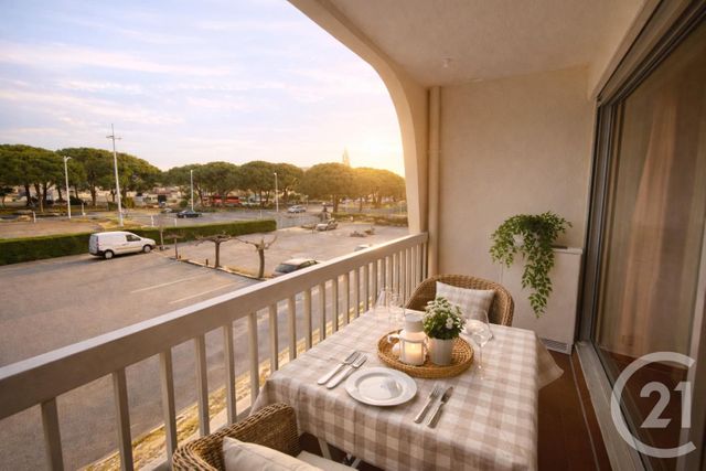 Appartement Studio Cabine à vendre - 1 pièce - 21.62 m2 - LE GRAU DU ROI - 30 - LANGUEDOC-ROUSSILLON - Century 21 Rouvière Immobilier