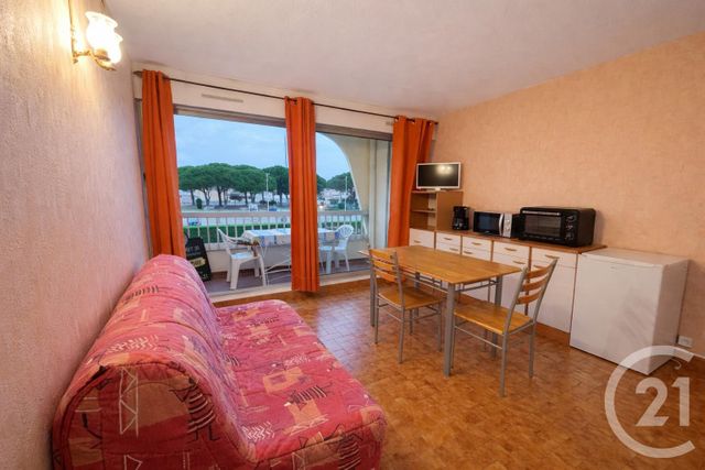 Appartement Studio Cabine à vendre - 1 pièce - 21.62 m2 - LE GRAU DU ROI - 30 - LANGUEDOC-ROUSSILLON - Century 21 Rouvière Immobilier