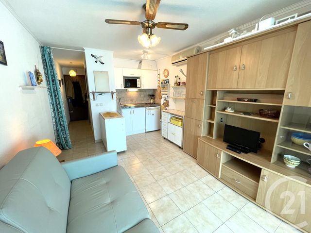 Appartement Studio Cabine à vendre - 1 pièce - 21.48 m2 - LE GRAU DU ROI - 30 - LANGUEDOC-ROUSSILLON - Century 21 Rouvière Immobilier