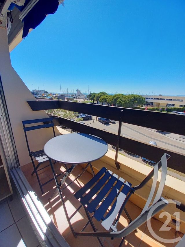 Appartement Studio Cabine à vendre - 1 pièce - 20.85 m2 - LE GRAU DU ROI - 30 - LANGUEDOC-ROUSSILLON - Century 21 Rouvière Immobilier