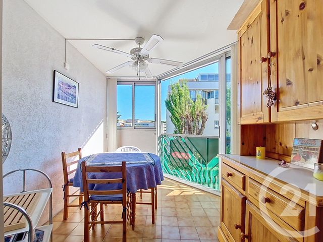 Appartement F2 à vendre - 2 pièces - 29.25 m2 - LE GRAU DU ROI - 30 - LANGUEDOC-ROUSSILLON - Century 21 Rouvière Immobilier