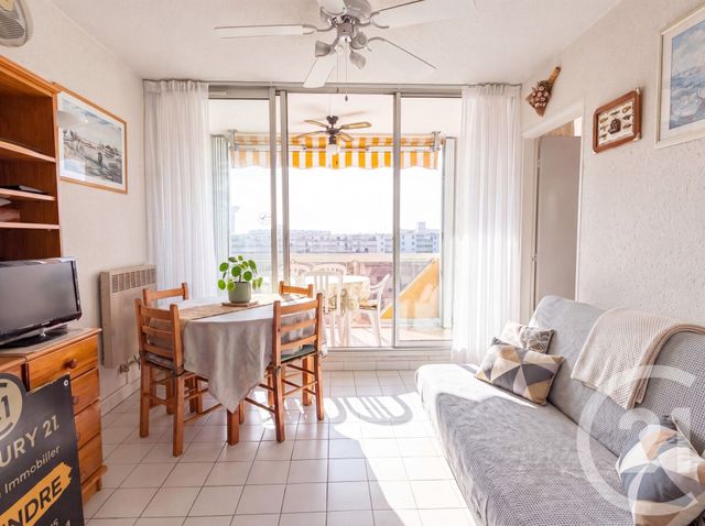 Appartement F2 cabine à vendre - 2 pièces - 27.09 m2 - LE GRAU DU ROI - 30 - LANGUEDOC-ROUSSILLON - Century 21 Rouvière Immobilier