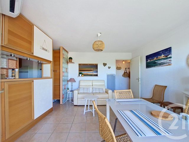 Appartement F2 cabine à vendre - 2 pièces - 35.0 m2 - 30 - LANGUEDOC-ROUSSILLON - Century 21 Rouvière Immobilier