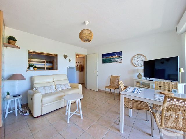 Appartement F2 cabine à vendre - 2 pièces - 35.0 m2 - 30 - LANGUEDOC-ROUSSILLON - Century 21 Rouvière Immobilier