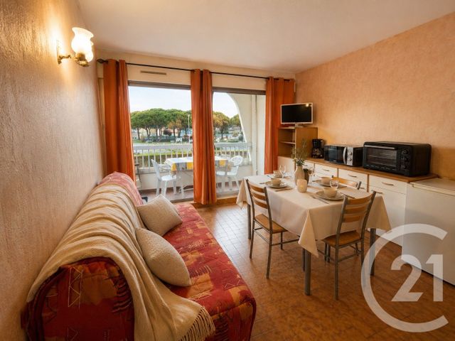 Appartement Studio Cabine à vendre - 1 pièce - 21.62 m2 - LE GRAU DU ROI - 30 - LANGUEDOC-ROUSSILLON - Century 21 Rouvière Immobilier